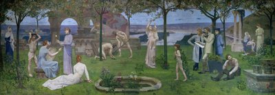 Between Art and Nature by Pierre Puvis de Chavannes